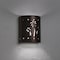 Luxury Lighting Mirage Flats 10in. High Ceramic Outdoor Wall Light, Antique Bronze Finish 101-22B ABr u/d 7-17 - alternate 1